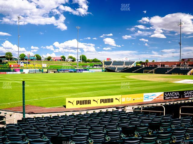 Rio Grande Credit Union Field at Isotopes Park - Section 121 Seat View