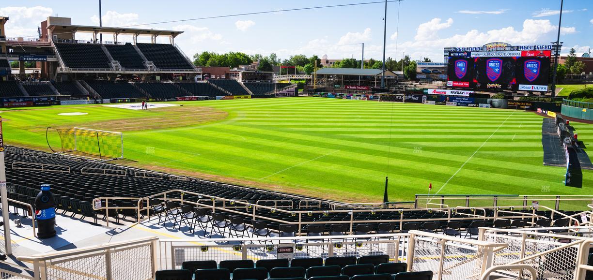 Rio Grande Credit Union Field at Isotopes Park - Section 128 Seat View
