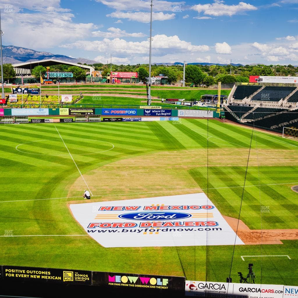 Rio Grande Credit Union Field at Isotopes Park - Section 201 Seat View