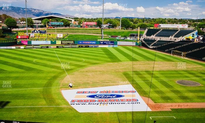 Rio Grande Credit Union Field at Isotopes Park - Section 201 Seat View