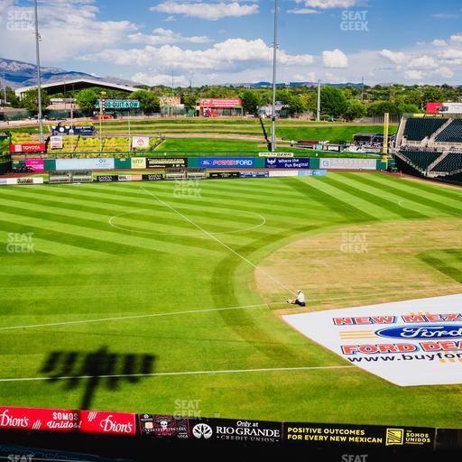 Rio Grande Credit Union Field at Isotopes Park - Section 203 Seat View