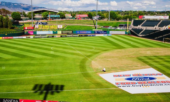Rio Grande Credit Union Field at Isotopes Park - Section 203 Seat View
