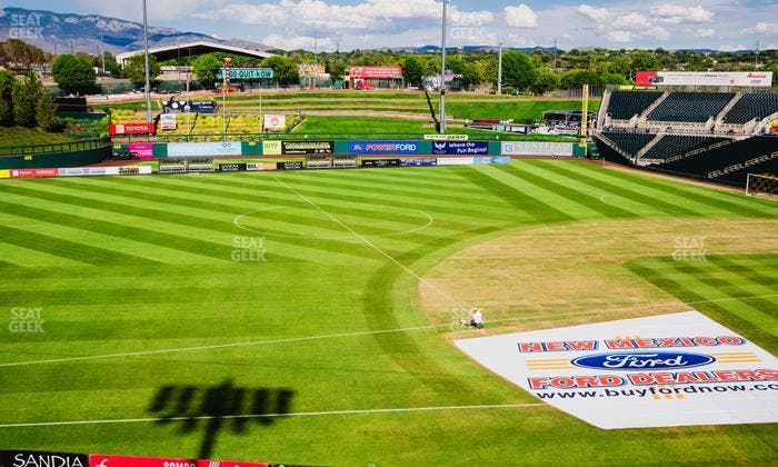 Rio Grande Credit Union Field at Isotopes Park - Section 203 Seat View