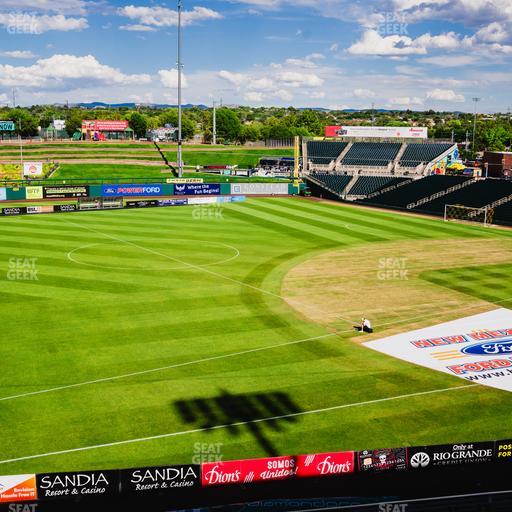 Rio Grande Credit Union Field at Isotopes Park - Section 205 Seat View