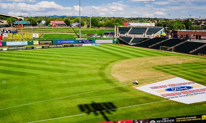 Rio Grande Credit Union Field at Isotopes Park - Section 205 Seat View