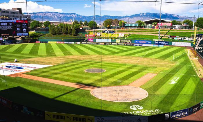Rio Grande Credit Union Field at Isotopes Park - Section Club 303 Seat View