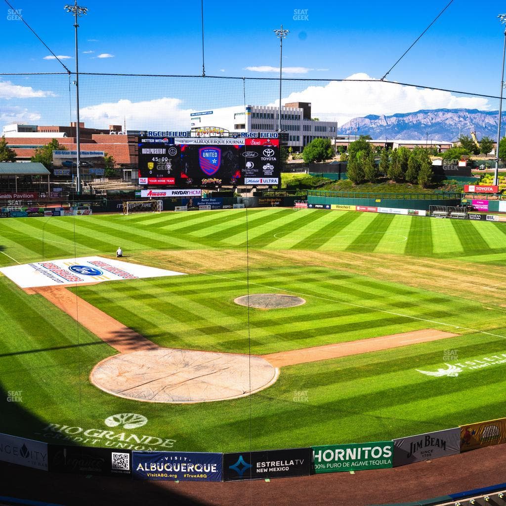 Rio Grande Credit Union Field at Isotopes Park - Section Club 304 Seat View