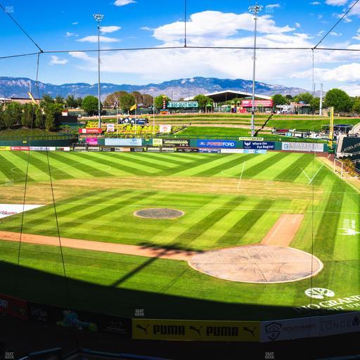 Rio Grande Credit Union Field at Isotopes Park - Section Club 305 Seat View