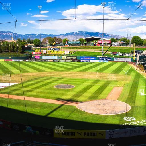 Rio Grande Credit Union Field at Isotopes Park - Section Club 305 Seat View