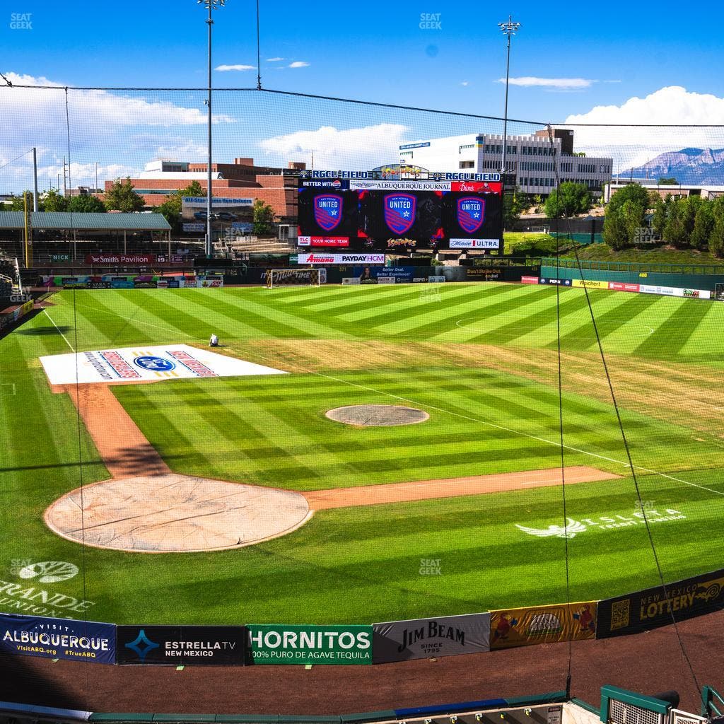 Rio Grande Credit Union Field at Isotopes Park - Section Club 306 Seat View