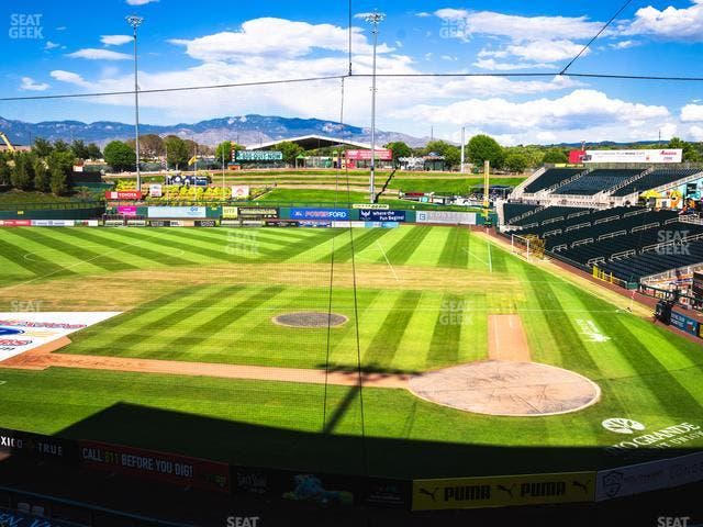 Rio Grande Credit Union Field at Isotopes Park - Section Club 307 Seat View
