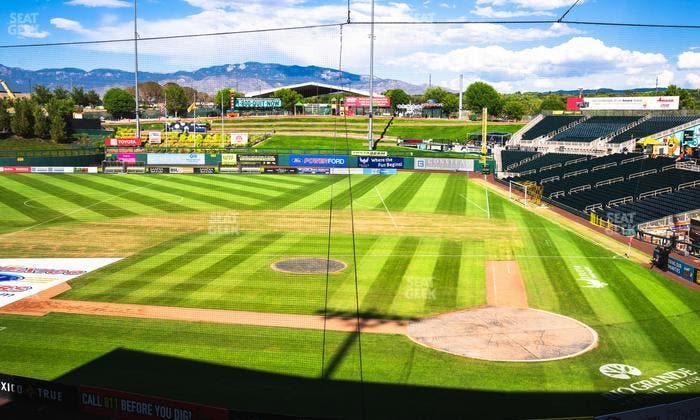 Rio Grande Credit Union Field at Isotopes Park - Section Club 307 Seat View