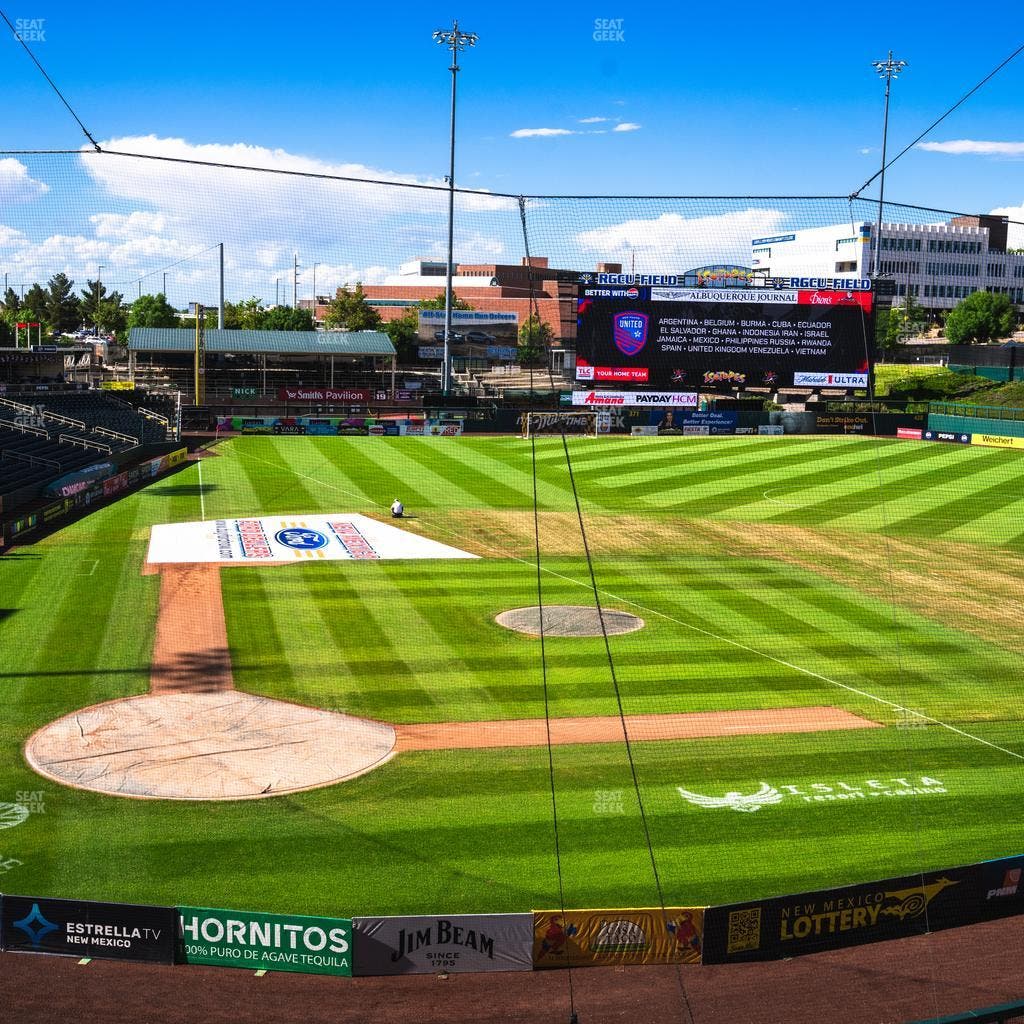 Rio Grande Credit Union Field at Isotopes Park - Section Club 308 Seat View