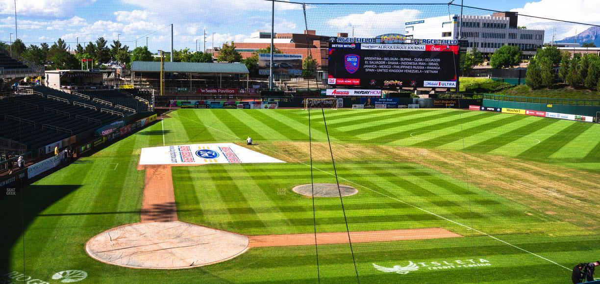 Rio Grande Credit Union Field at Isotopes Park - Section Club 308 Seat View