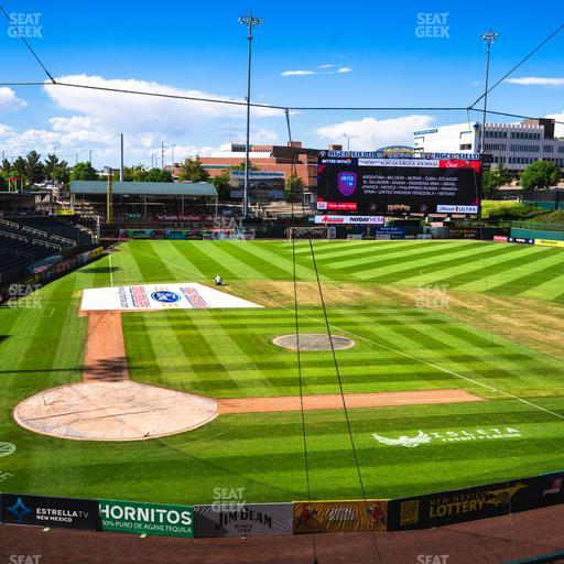 Rio Grande Credit Union Field at Isotopes Park - Section Club 308 Seat View