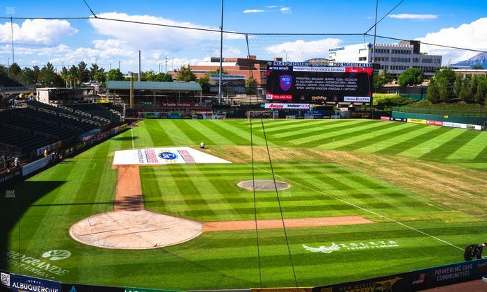 Rio Grande Credit Union Field at Isotopes Park - Section Club 308 Seat View