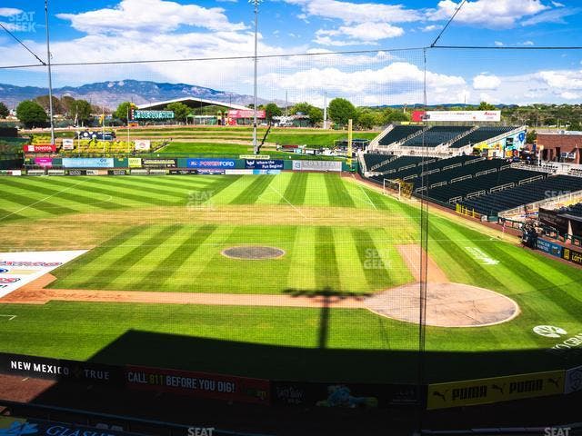 Rio Grande Credit Union Field at Isotopes Park - Section Club 309 Seat View