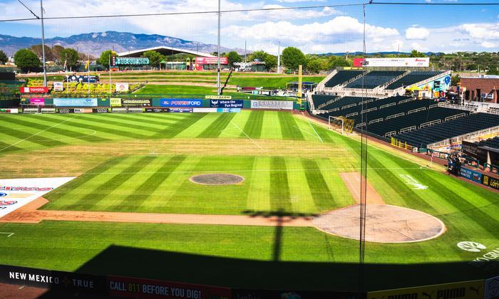 Rio Grande Credit Union Field at Isotopes Park - Section Club 309 Seat View