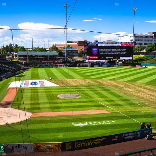 Rio Grande Credit Union Field at Isotopes Park - Section Club 310 Seat View