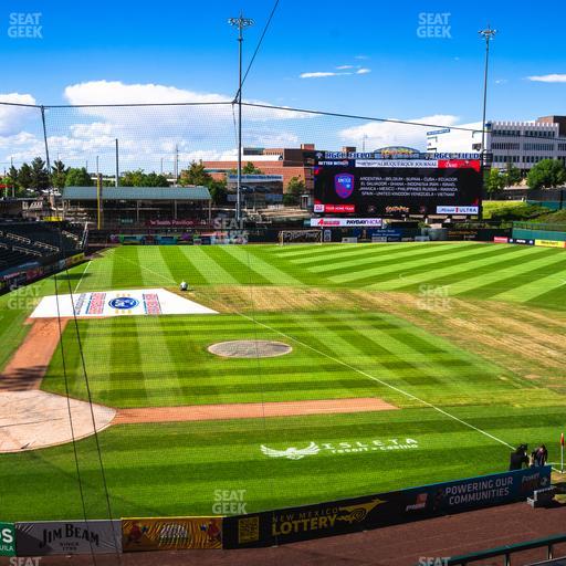 Rio Grande Credit Union Field at Isotopes Park - Section Club 310 Seat View