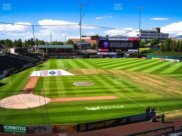 Rio Grande Credit Union Field at Isotopes Park - Section Club 310 Seat View