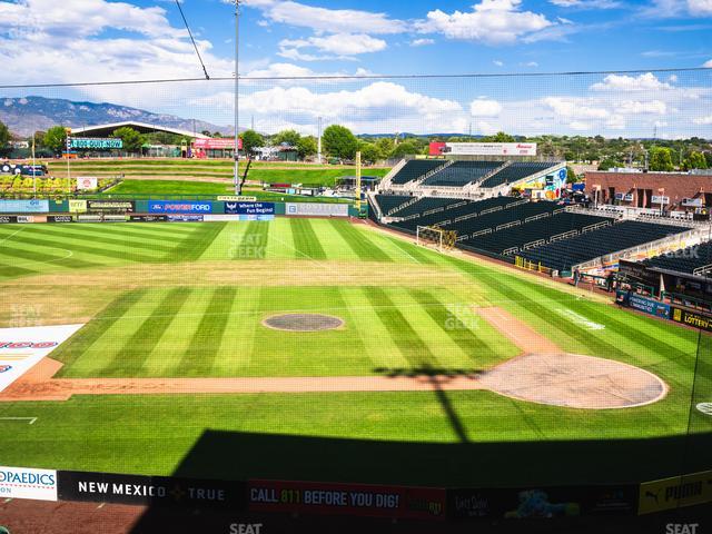 Rio Grande Credit Union Field at Isotopes Park - Section Club 311 Seat View
