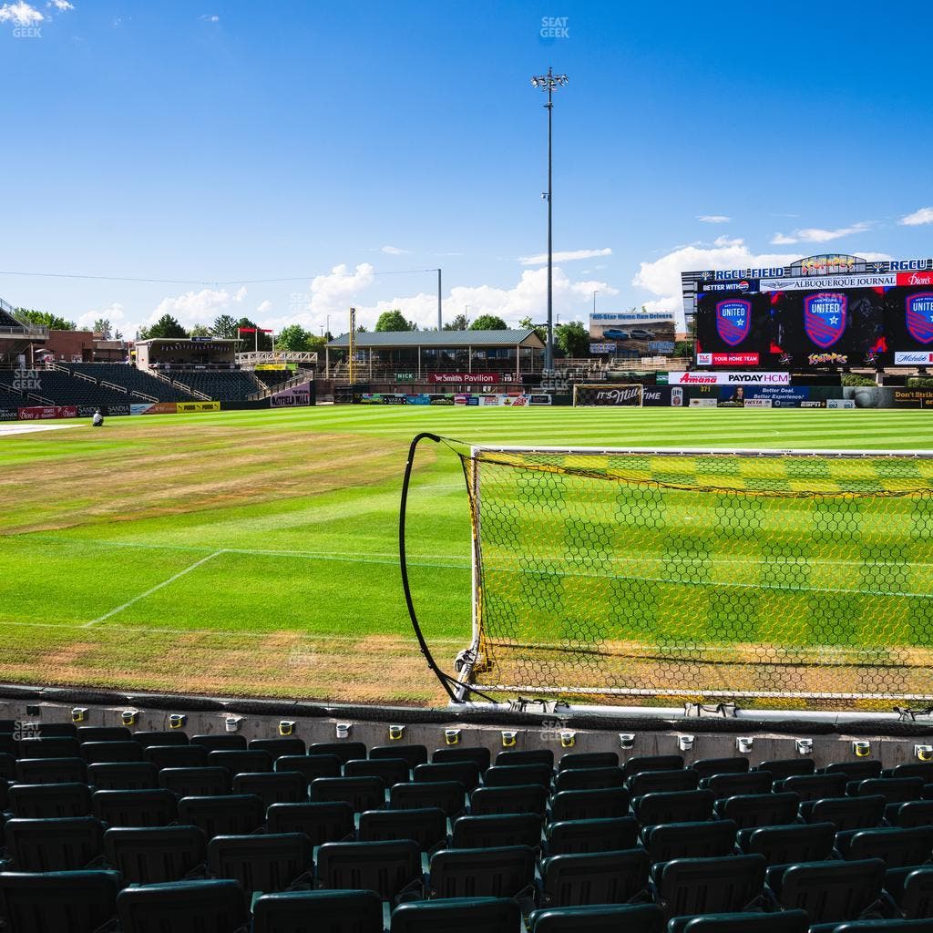 Rio Grande Credit Union Field at Isotopes Park - Section Ga Supporters Seat View