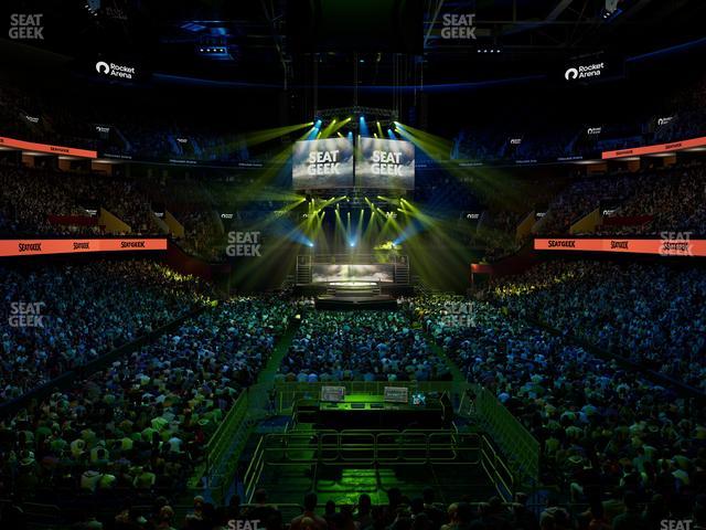 Rocket Arena - Section 101 Seat View Rocket Arena - Section 101 Seat View