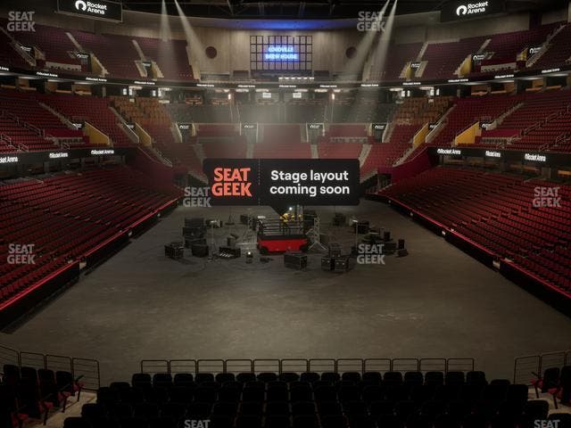 Rocket Arena - Section 101 Seat View