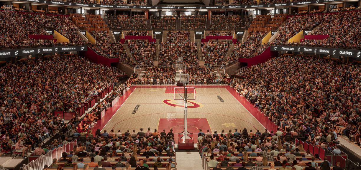 Rocket Arena - Section 101 Seat View