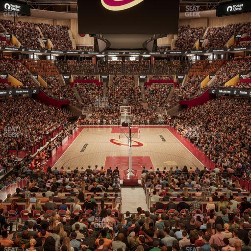 Rocket Arena - Section 101 Seat View