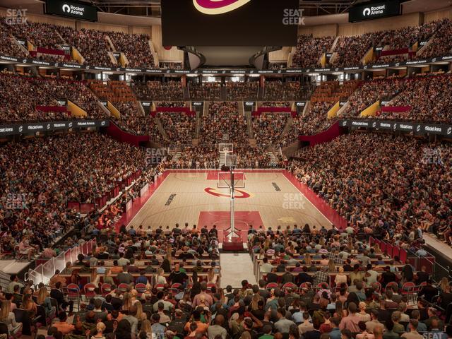 Rocket Arena - Section 101 Seat View Rocket Arena - Section 101 Seat View