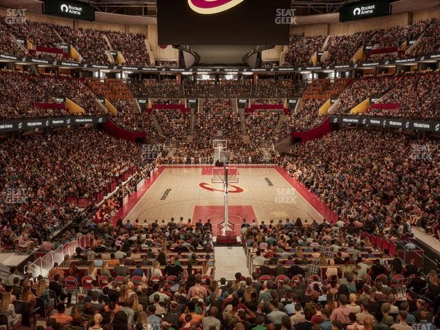 Rocket Arena - Section 101 Seat View