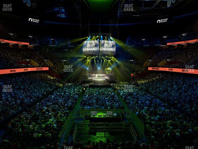 Rocket Arena - Section 101 Seat View Rocket Arena - Section 101 Seat View