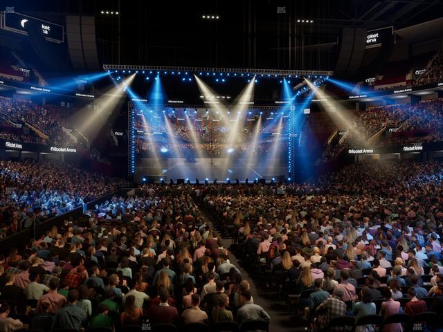 Rocket Arena - Section 102 Seat View