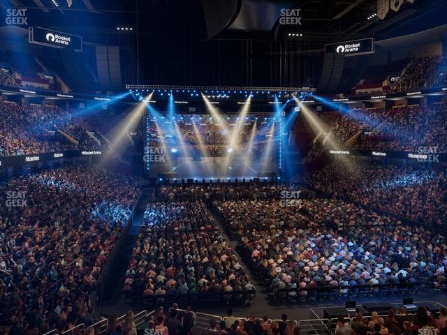 Rocket Arena - Section 102 Seat View