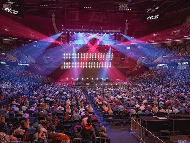 Rocket Arena - Section 102 Seat View