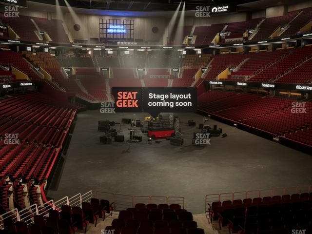 Rocket Arena - Section 102 Seat View
