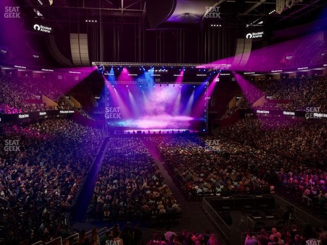 Rocket Arena - Section 102 Seat View