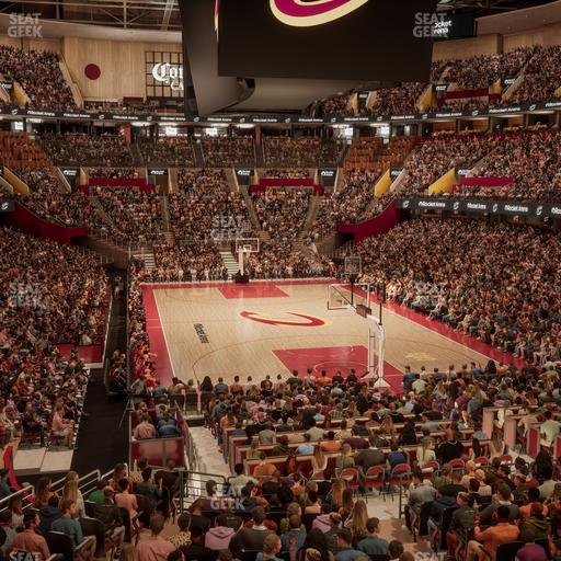 Rocket Arena - Section 102 Seat View