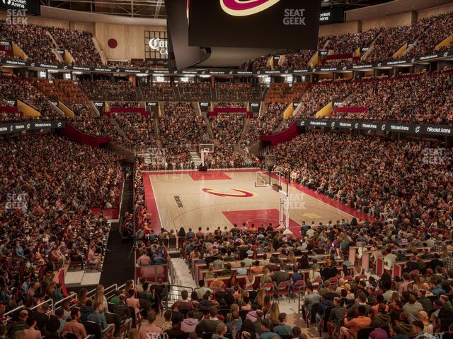 Rocket Arena - Section 102 Seat View Rocket Arena - Section 102 Seat View