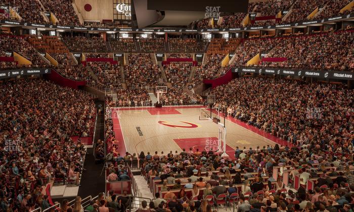 Rocket Arena - Section 102 Seat View