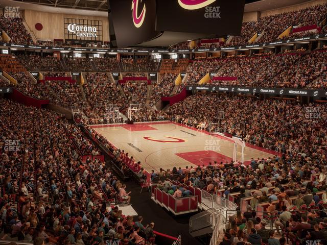 Rocket Arena - Section 103 Seat View Rocket Arena - Section 103 Seat View