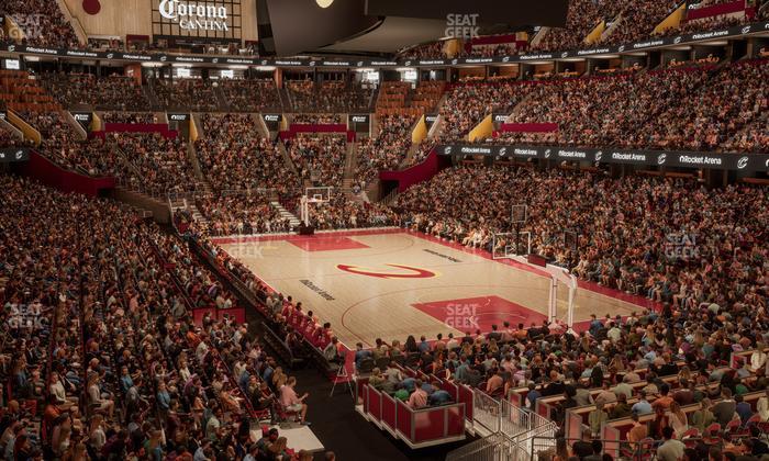 Rocket Arena - Section 103 Seat View