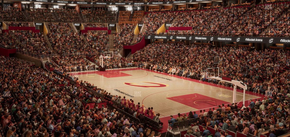 Rocket Arena - Section 104 Seat View