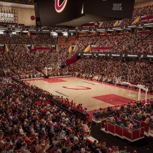 Rocket Arena - Section 104 Seat View