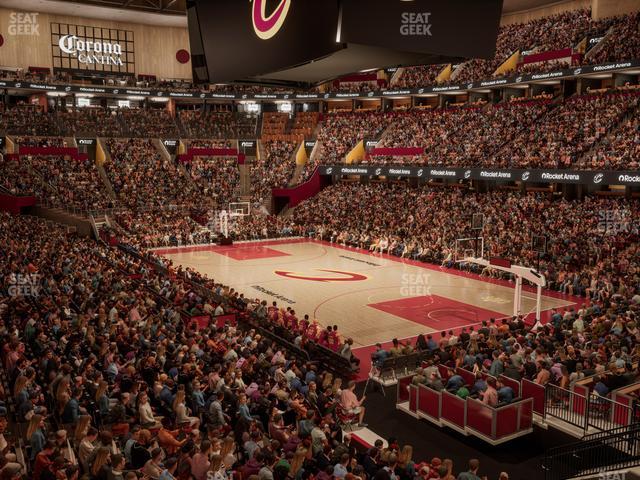 Rocket Arena - Section 104 Seat View Rocket Arena - Section 104 Seat View