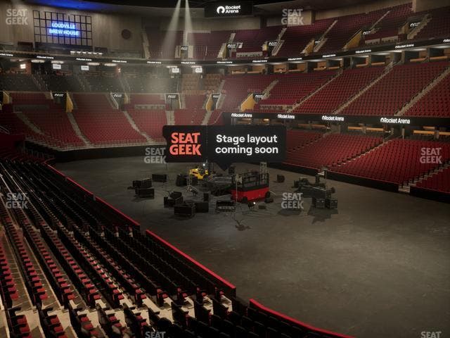 Rocket Arena - Section 104 Seat View