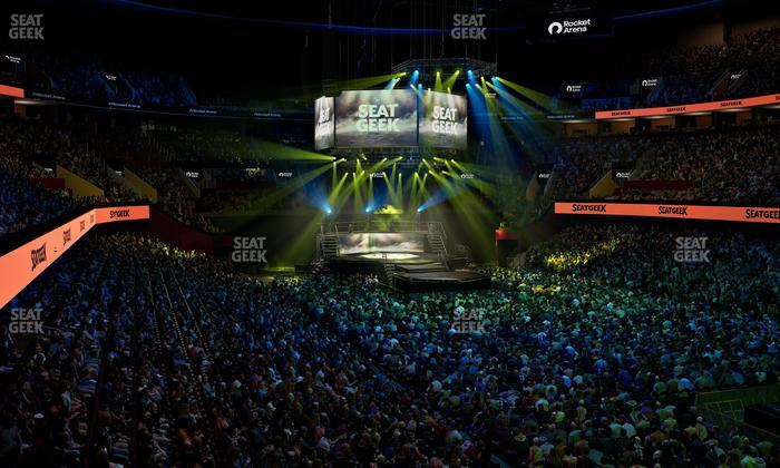 Rocket Arena - Section 104 Seat View