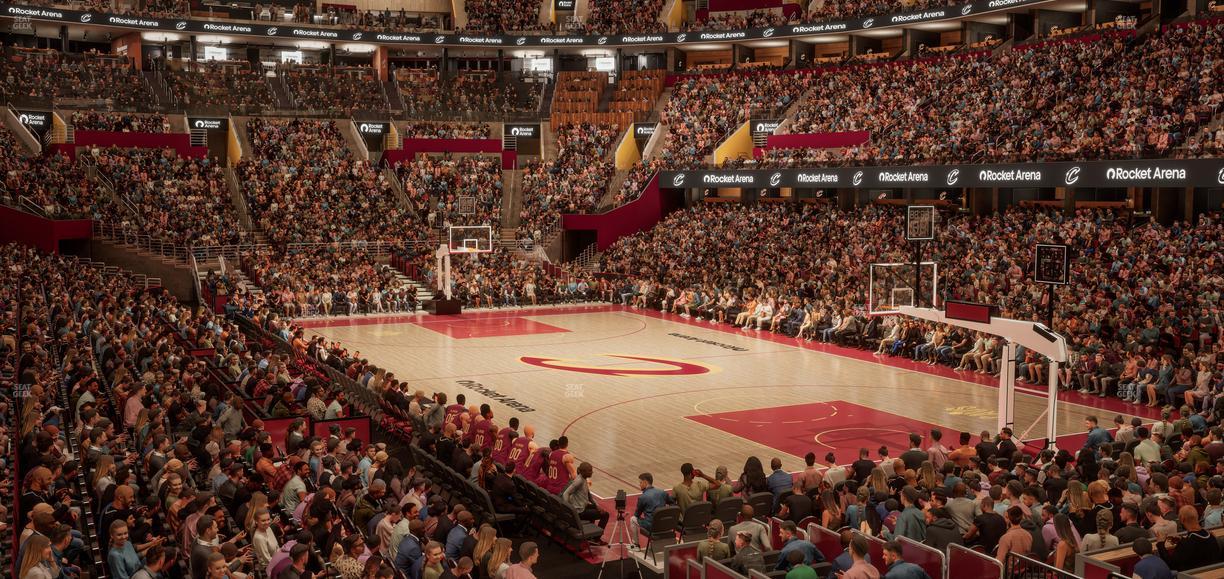 Rocket Arena - Section 104 Seat View